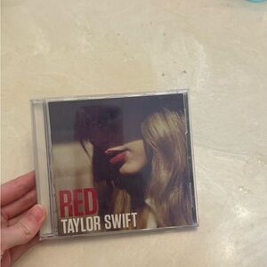 Taylor Swift Red CD - Red and White Cover